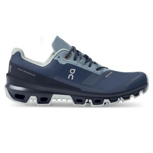 Παπουτσια Trail γυναικεια On Cloud Cloudventure Waterproof Navy | GR_ON8152