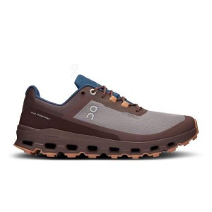 Παπουτσια Trail γυναικεια On Cloud Cloudvista Waterproof Brown | GR_ON8450