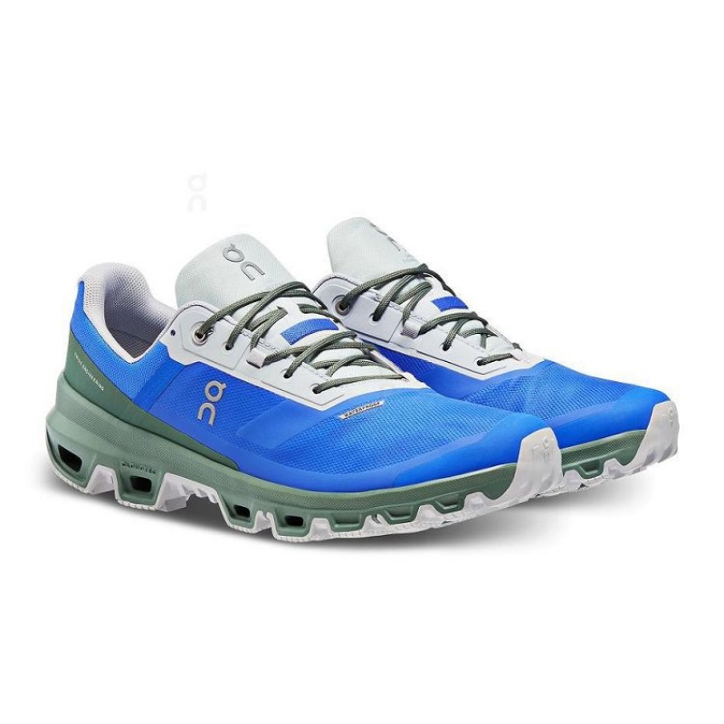 Παπουτσια Trail ανδρικα On Cloud Cloudventure Waterproof Blue | GR_ON8460