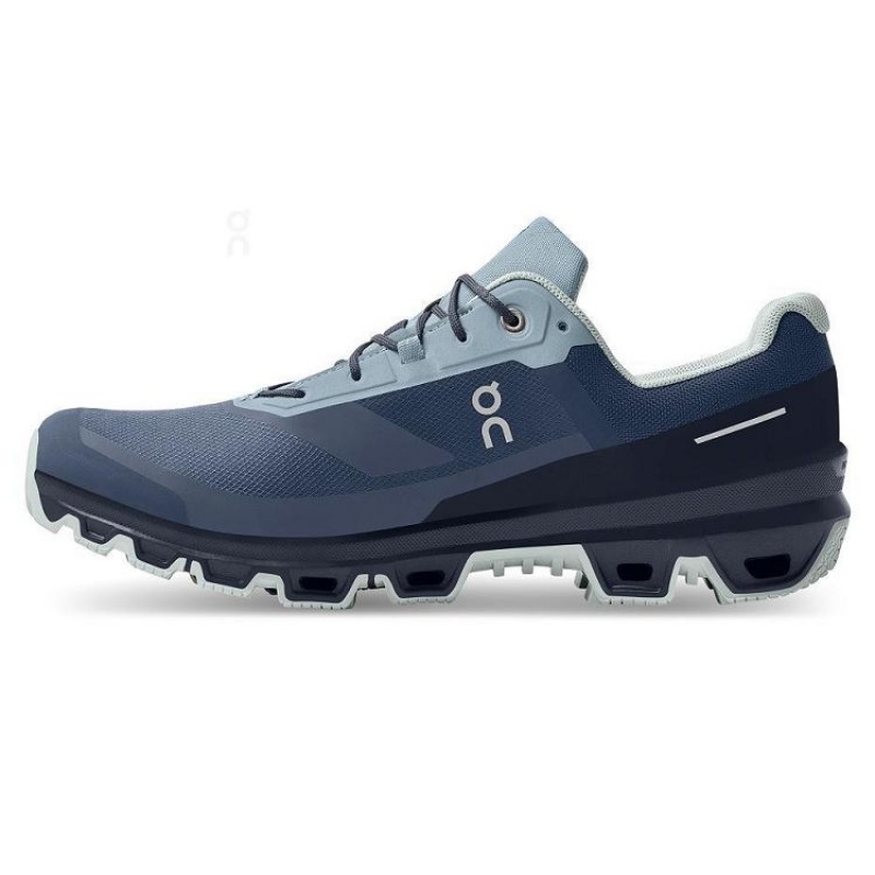 Παπουτσια Trail ανδρικα On Cloud Cloudventure Waterproof Navy | GR_ON8403