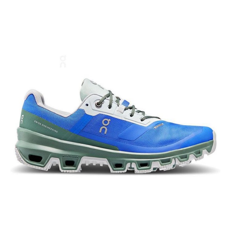 Παπουτσια Trail γυναικεια On Cloud Cloudventure Waterproof Blue | GR_ON8347