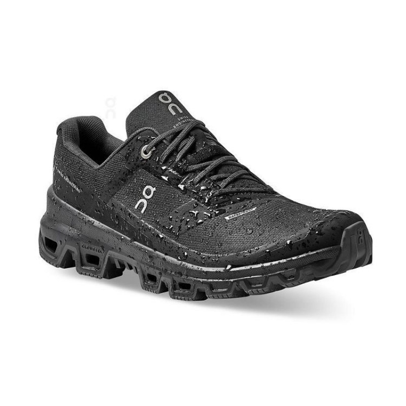 Παπουτσια Trail γυναικεια On Cloud Cloudventure Waterproof Black | GR_ON8519