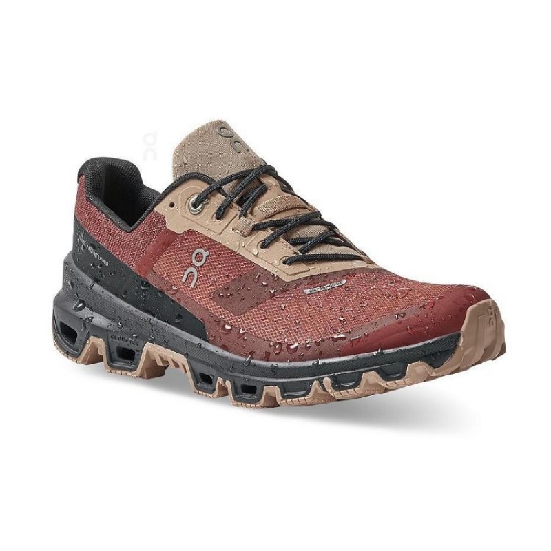 Παπουτσια Trail γυναικεια On Cloud Cloudventure Waterproof Burgundy | GR_ON8067