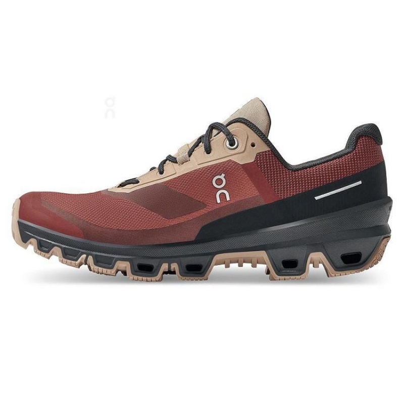 Παπουτσια Trail γυναικεια On Cloud Cloudventure Waterproof Burgundy | GR_ON8067