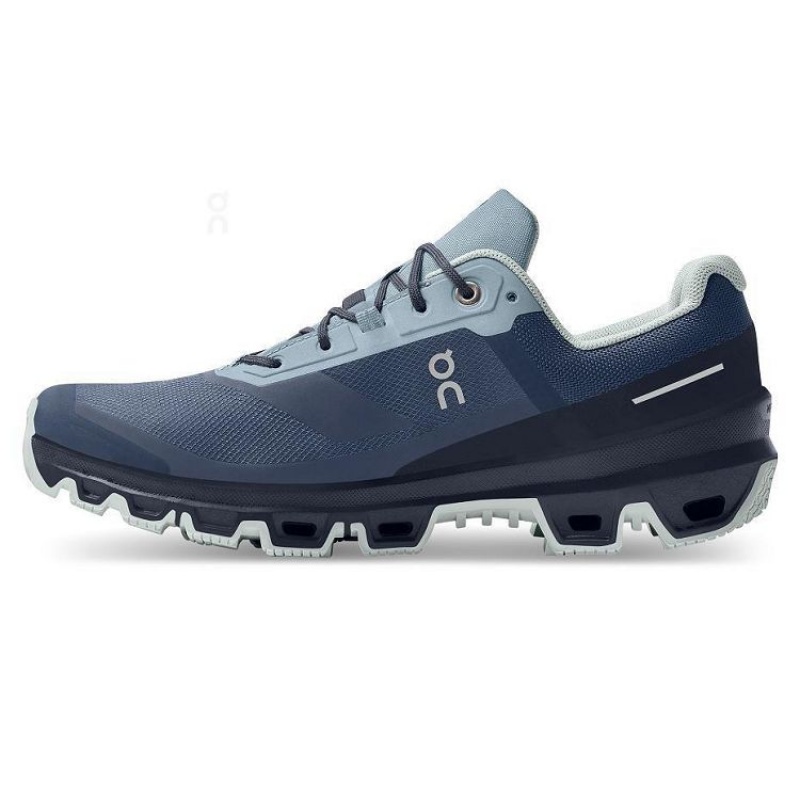 Παπουτσια Trail γυναικεια On Cloud Cloudventure Waterproof Navy | GR_ON8152