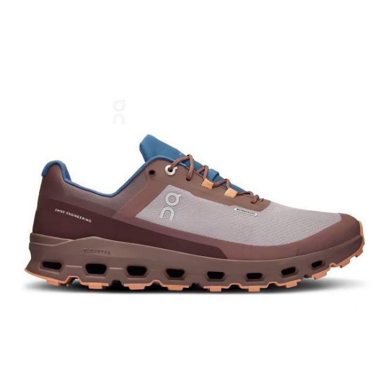 Παπουτσια Trail ανδρικα On Cloud Cloudvista Waterproof Brown | GR_ON8820