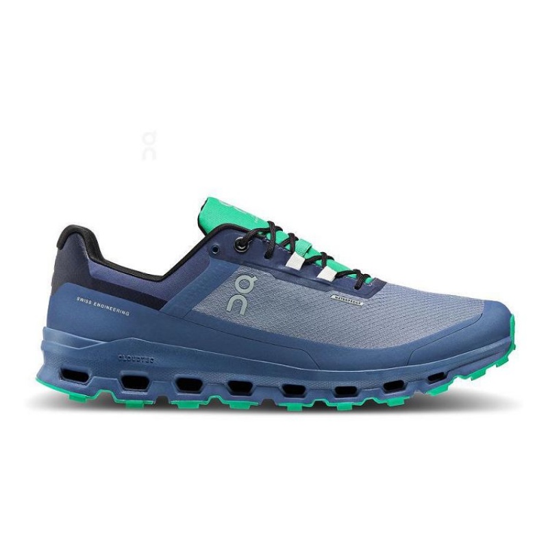 Παπουτσια Trail ανδρικα On Cloud Cloudvista Waterproof Blue | GR_ON8624