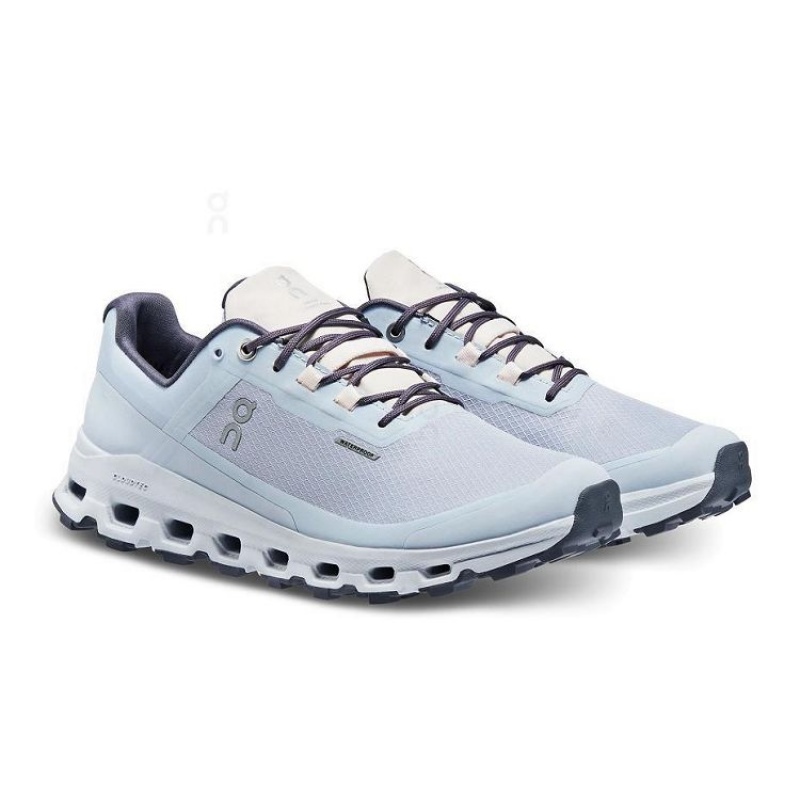 Παπουτσια Trail γυναικεια On Cloud Cloudvista Waterproof Blue | GR_ON8483