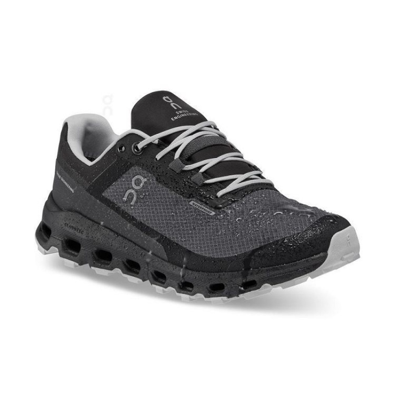 Παπουτσια Trail γυναικεια On Cloud Cloudvista Waterproof Black | GR_ON8071