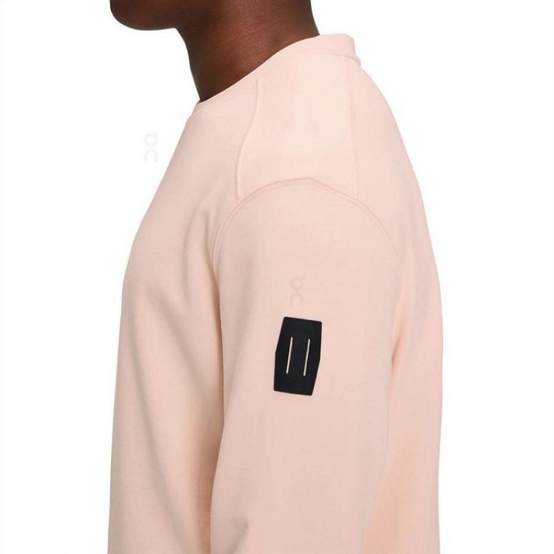 Φούτερ ανδρικα On Cloud Crew Neck Rose | GR_ON9017