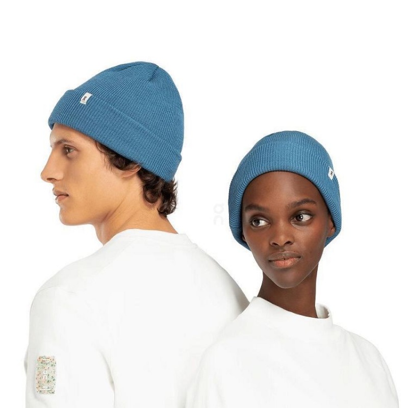 Σκουφακι γυναικεια On Cloud Merino Blue | GR_ON8572