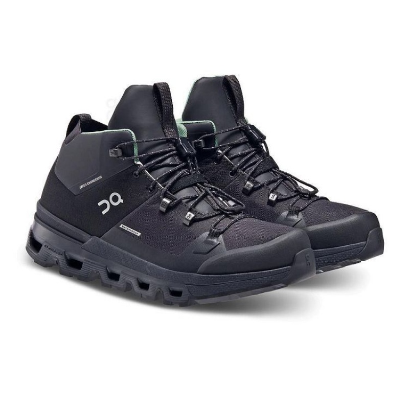 Μποτακια Ορειβατικα γυναικεια On Cloud Cloudtrax Waterproof Black | GR_ON8024