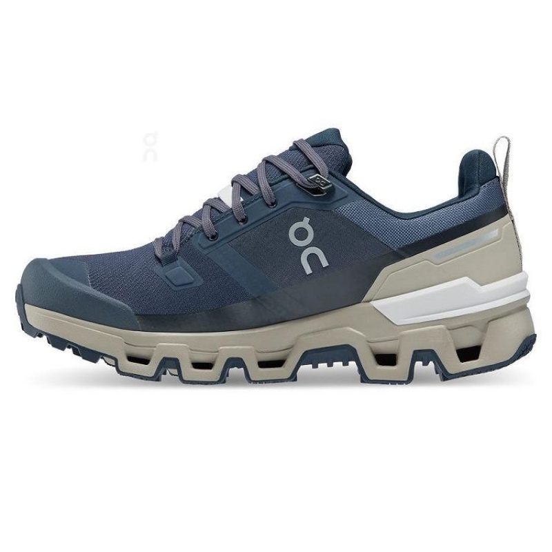 Παπουτσια Ορειβασιασ γυναικεια On Cloud Cloudwander Waterproof Navy | GR_ON8533