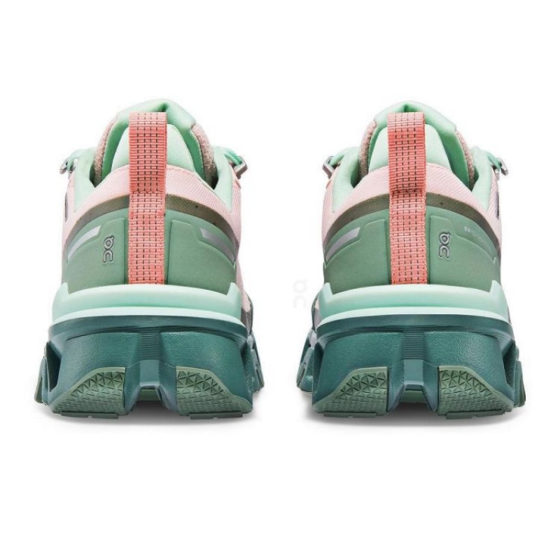 Παπουτσια Ορειβασιασ γυναικεια On Cloud Cloudwander Waterproof Pink / Green | GR_ON8881