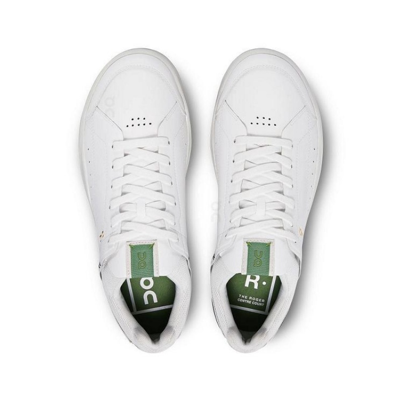 Αθλητικα Παπουτσια ανδρικα On Cloud THE ROGER Centre Court White / Green | GR_ON8021