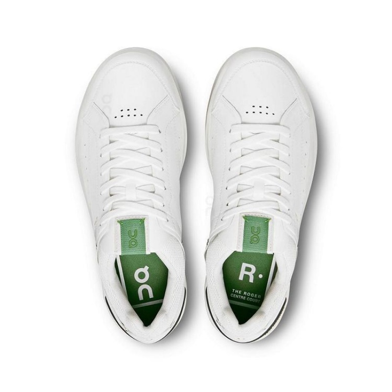 Αθλητικα Παπουτσια γυναικεια On Cloud THE ROGER Centre Court White / Green | GR_ON8546