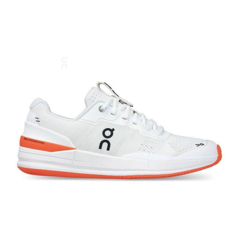 Παπουτσια Τενισ ανδρικα On Cloud THE ROGER Pro Clay White / Orange | GR_ON8997