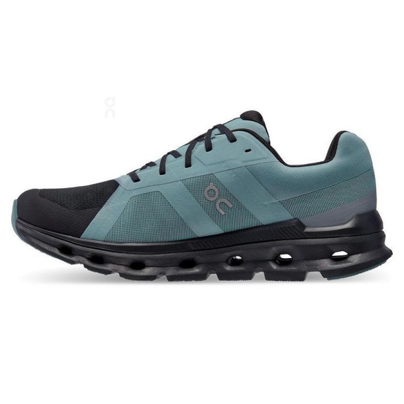 παπουτσια για τρεξιμο σε δρομο ανδρικα On Cloud Cloudrunner Waterproof Turquoise | GR_ON8356