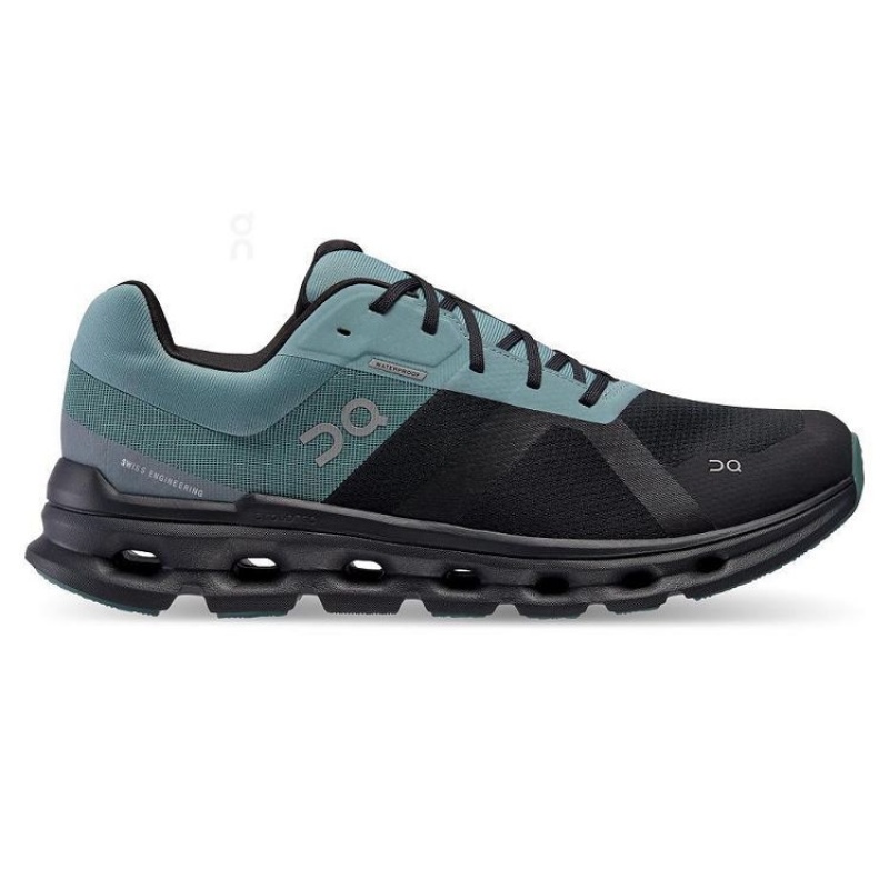 παπουτσια για τρεξιμο σε δρομο ανδρικα On Cloud Cloudrunner Waterproof Turquoise | GR_ON8356